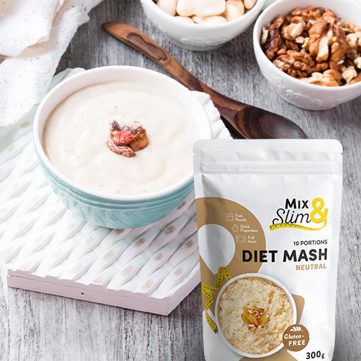 Mix & Slim Dietní kaše natural 300g (10 porcí)