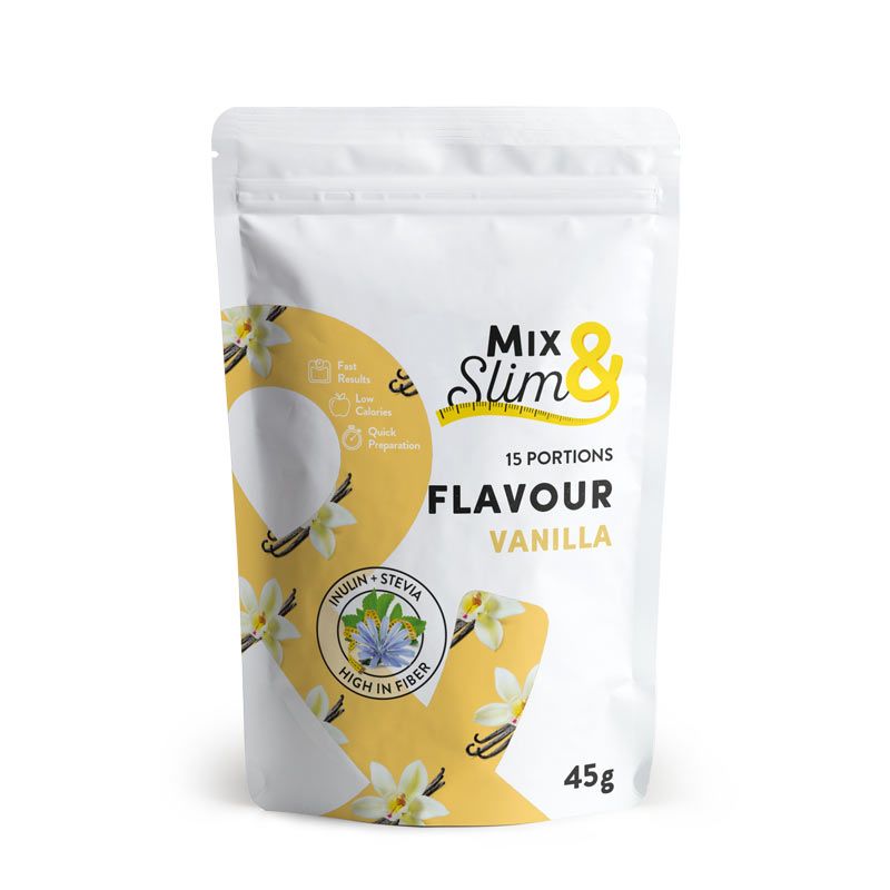 Mix & Slim Příchuť vanilka 45g (15 porcí)