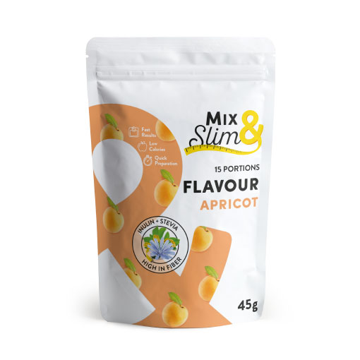 Mix & Slim Příchuť meruňka 45g (15 porcí)